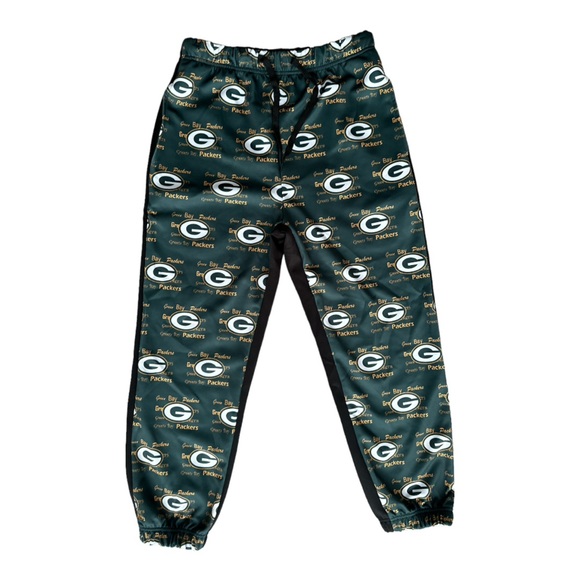 Other - Green Bay Packers Sweatpants Fun Design Print Front Black Back